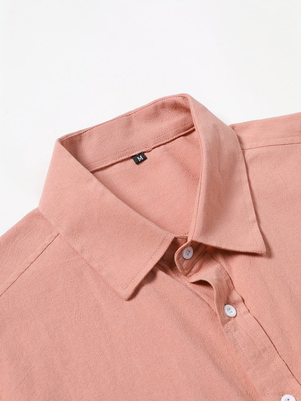 Men'S Casual Shirt - Orange-Red