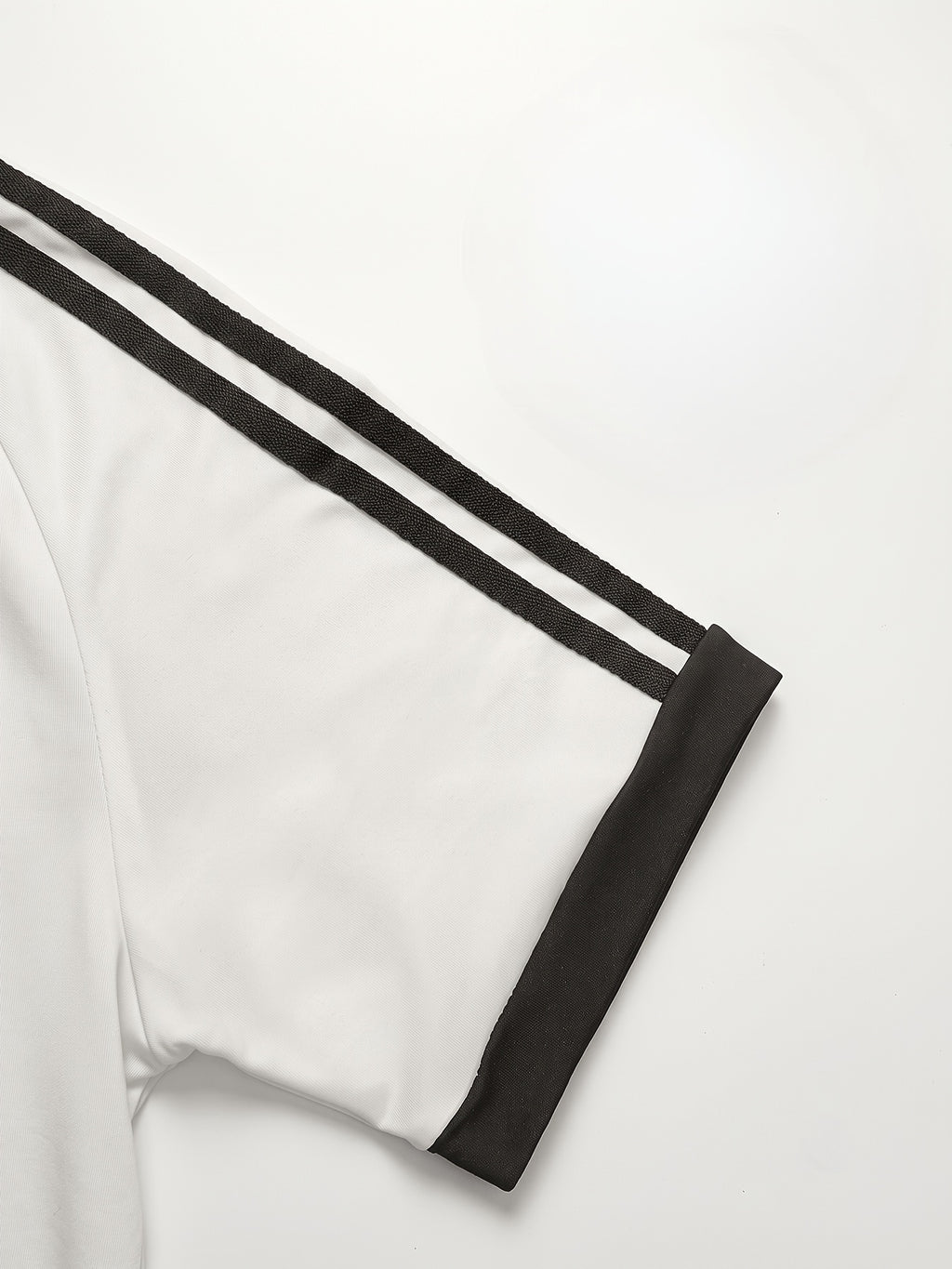 2pcs Set Women's Regular Size Short Sleeve Long Pants Outfit, Color-Blocked Comfortable Soft Casual Sportswear Set with Long Sweatpants and Short Sleeve Top - White