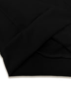 Fashion Spring Autumn Casual Long Sleeve V-Neck Sweatshirt And Pants Two-Piece Set, Casual Long Pants Suit - Black+black