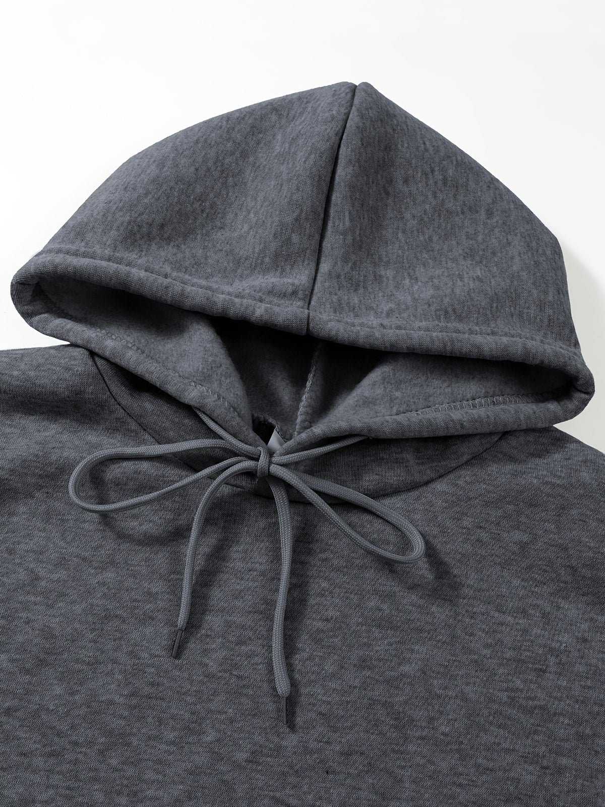 4-Pc Men'S Solid Color Casual Hooded Sweatshirt, Drawstring Hoodie, Spring/Autumn Fashion Sporty Long Sleeve Pullover, Outdoor Activities And Daily Casual Wear - 4pcs-Dark Gray+Light Gray+Khaki+Red