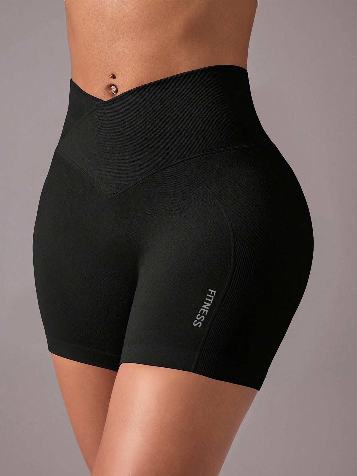 3pcs Set of Women'S New Waist-Cinching Short Shorts, Tummy Control And Butt Lift, Suitable for And - Black+dark gray+navy blue