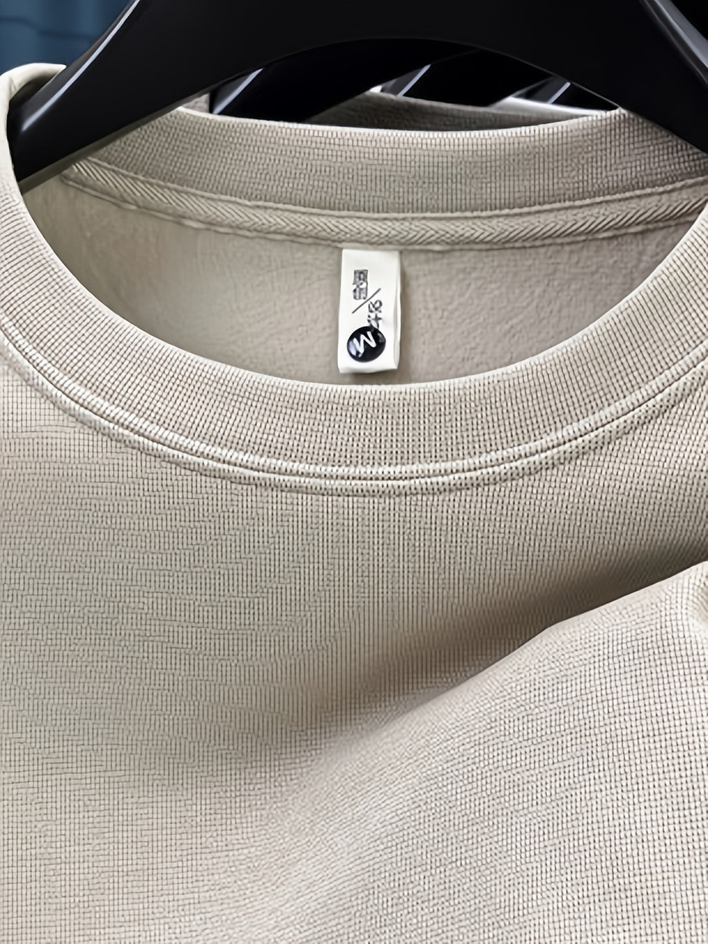 Men's Pullover Crew Neck Long Sleeve Sweatshirt, Suitable for Both Layering and Wearing Alone in Spring and Autumn, Ideal for Sports, Leisure, Commuting, and Daily Activities - SINBOS - Apricot