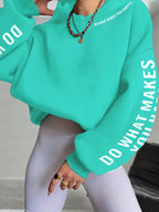 Women'S Fashion Hoodie A6822-1 - Mineral Green