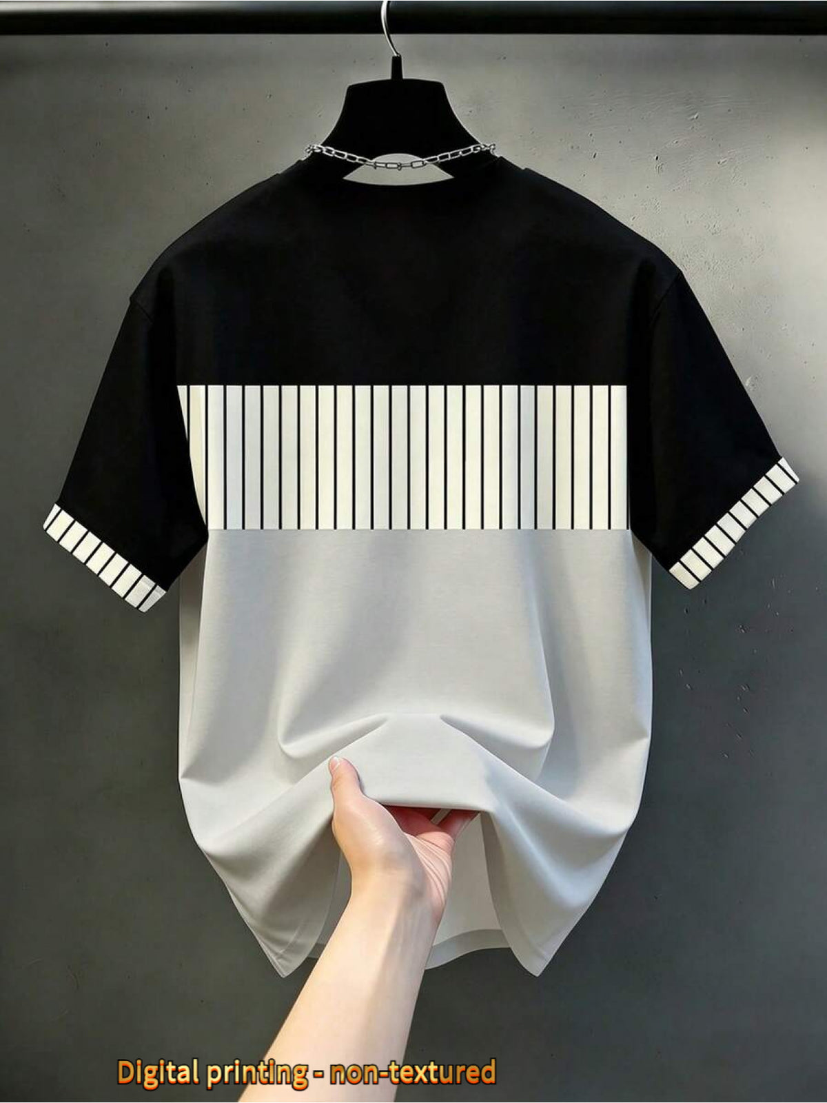Men'S Pattern Print Design, Summer Fashion Men'S Casual Athletic Wear, Men'S T-Shirts - Mixed colors