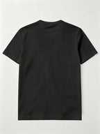 2pcs Set of Men'S Solid Color T-Shirts, Summer Classic Henley Shirts, Suitable for Casual Wear - Grey+Black