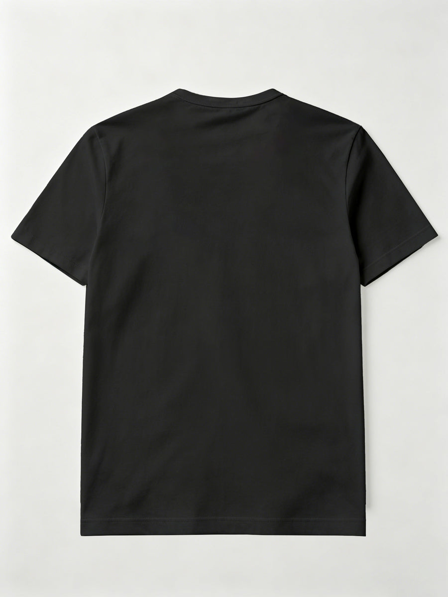 2pcs Set of Men'S Solid Color T-Shirts, Summer Classic Henley Shirts, Suitable for Casual Wear - Grey+Black