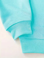 2pcs Women's Y2K Sport Sweatshirt Set with Matching Jogger Pants - -Lined Crewneck Set, Suitable for Winter, Multiple Colors, Polyester Material, Machine Washable, for Daily Sportswear, Casual Sporty Style, Fitness Wear - Emerald Green