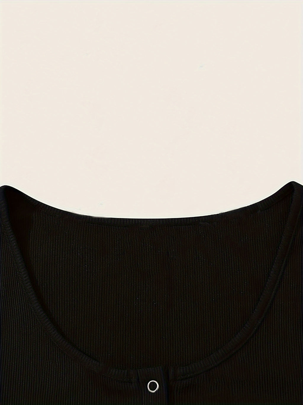 4pcs Button-Front Tight Bodysuit Set - Mixed colors