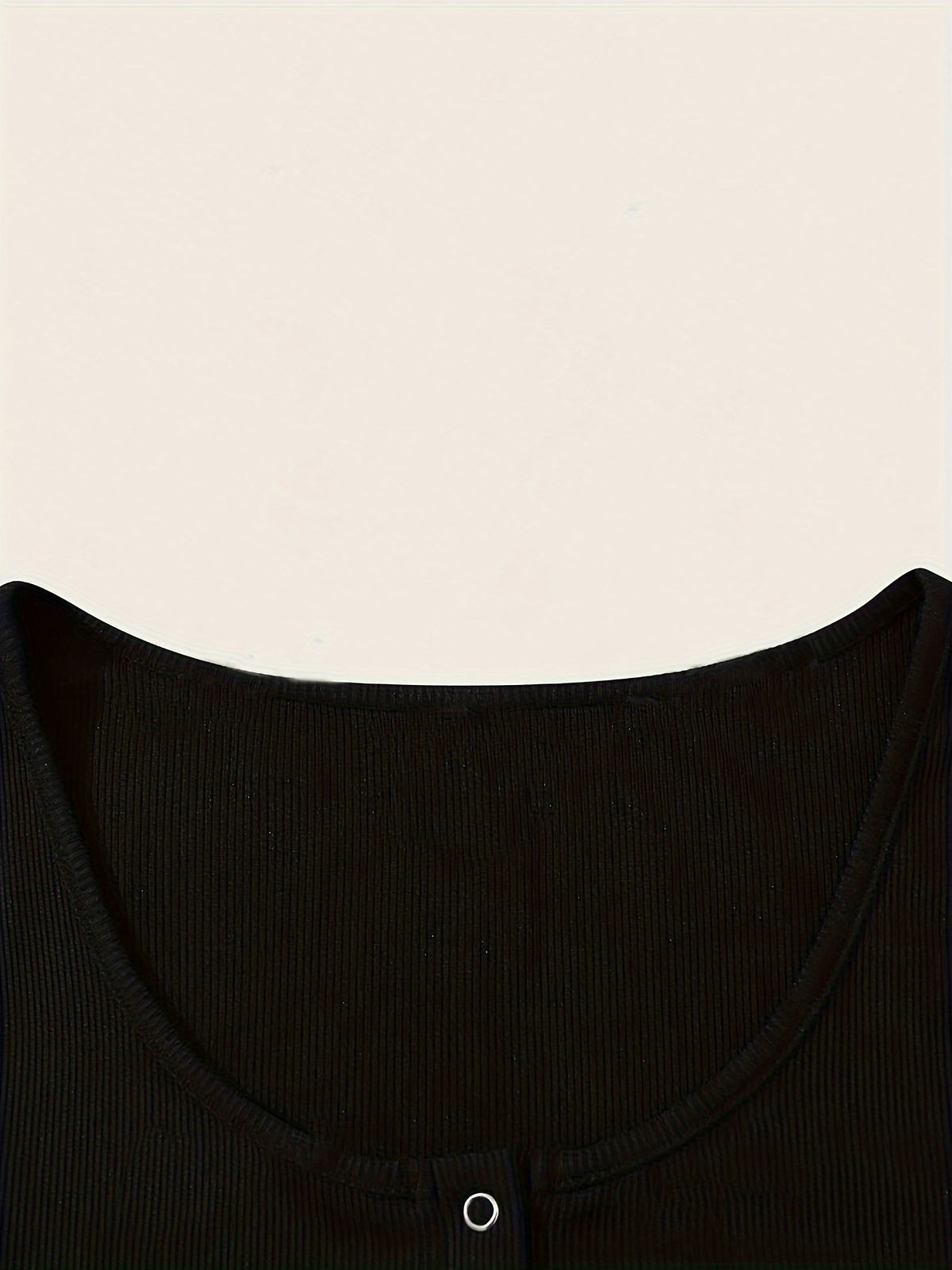 4pcs Button-Front Tight Bodysuit Set - Mixed colors
