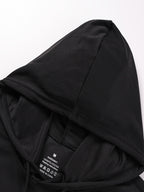 Men's Summer Fitness & Sports Casual Versatile Hooded Tank Top, Men's Casual Comfortable Breathable Hooded Tank Top T-Shirt - Black