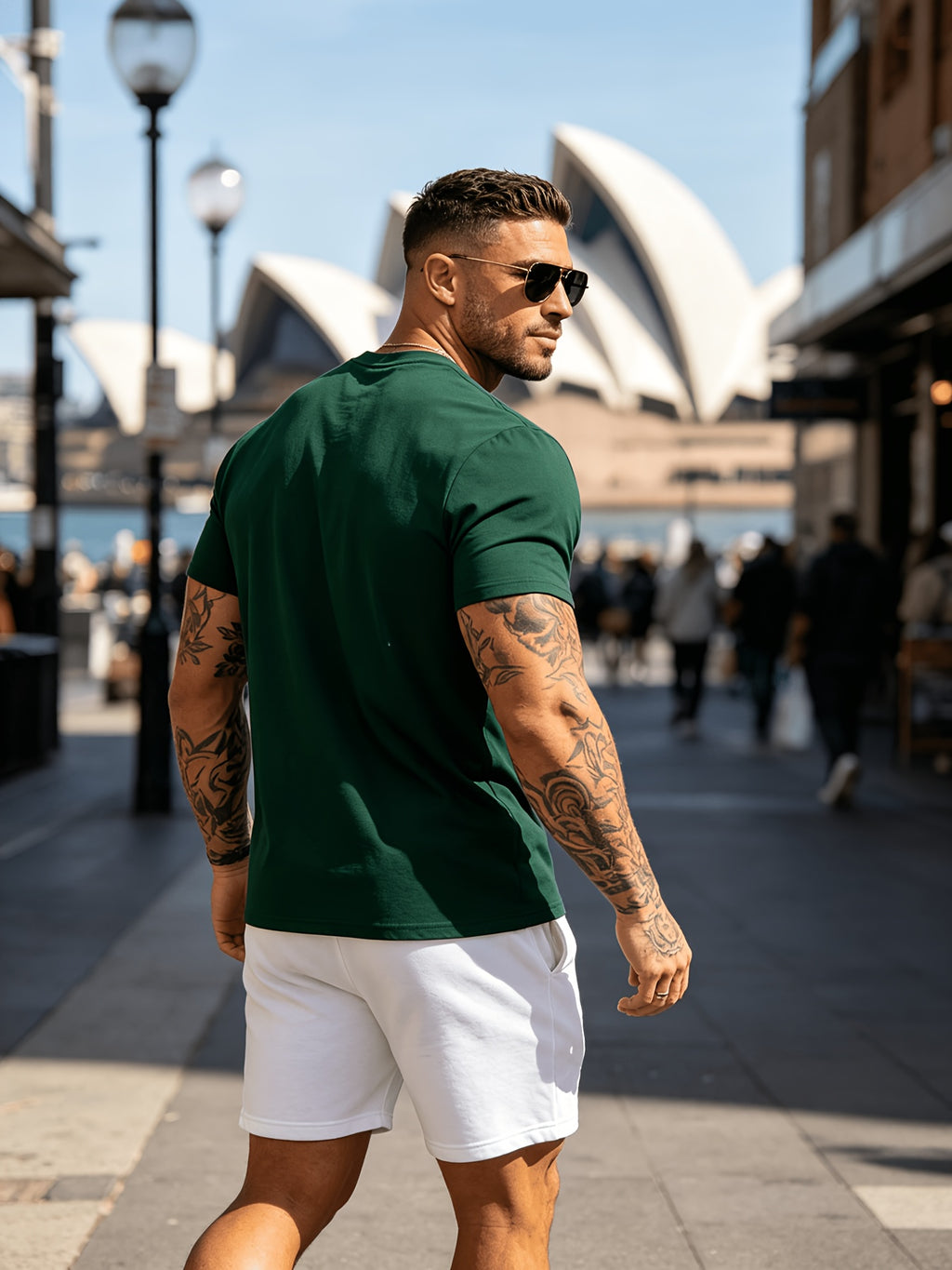 3pcs Set Spring Summer Fashion Athletic Short Sleeve Men'S Top Summer New Breathable Casual Comfortable Versatile Trendy Outerwear T-Shirt - Mixed Color 4