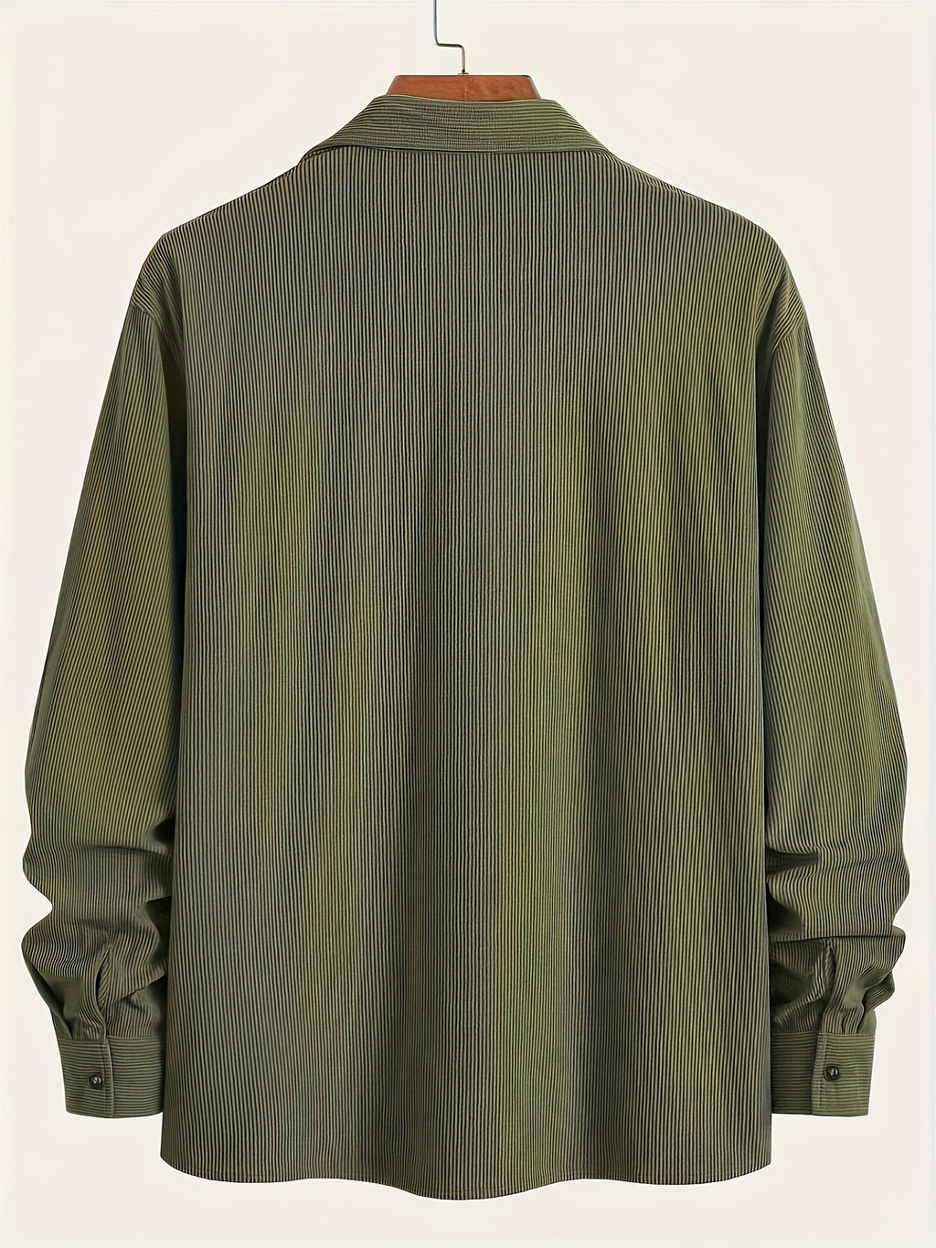 Men'S Fashion Gentleman Casual Top, Men-Adult-General-Student-Couple-Casual-Outdoor-Street-Teenager=Versatile Elastic Rope Struggle Federation, Several Pockets, Green And White Contrast Design for Streetwear, Commuting And Outdoor Activities - fern green