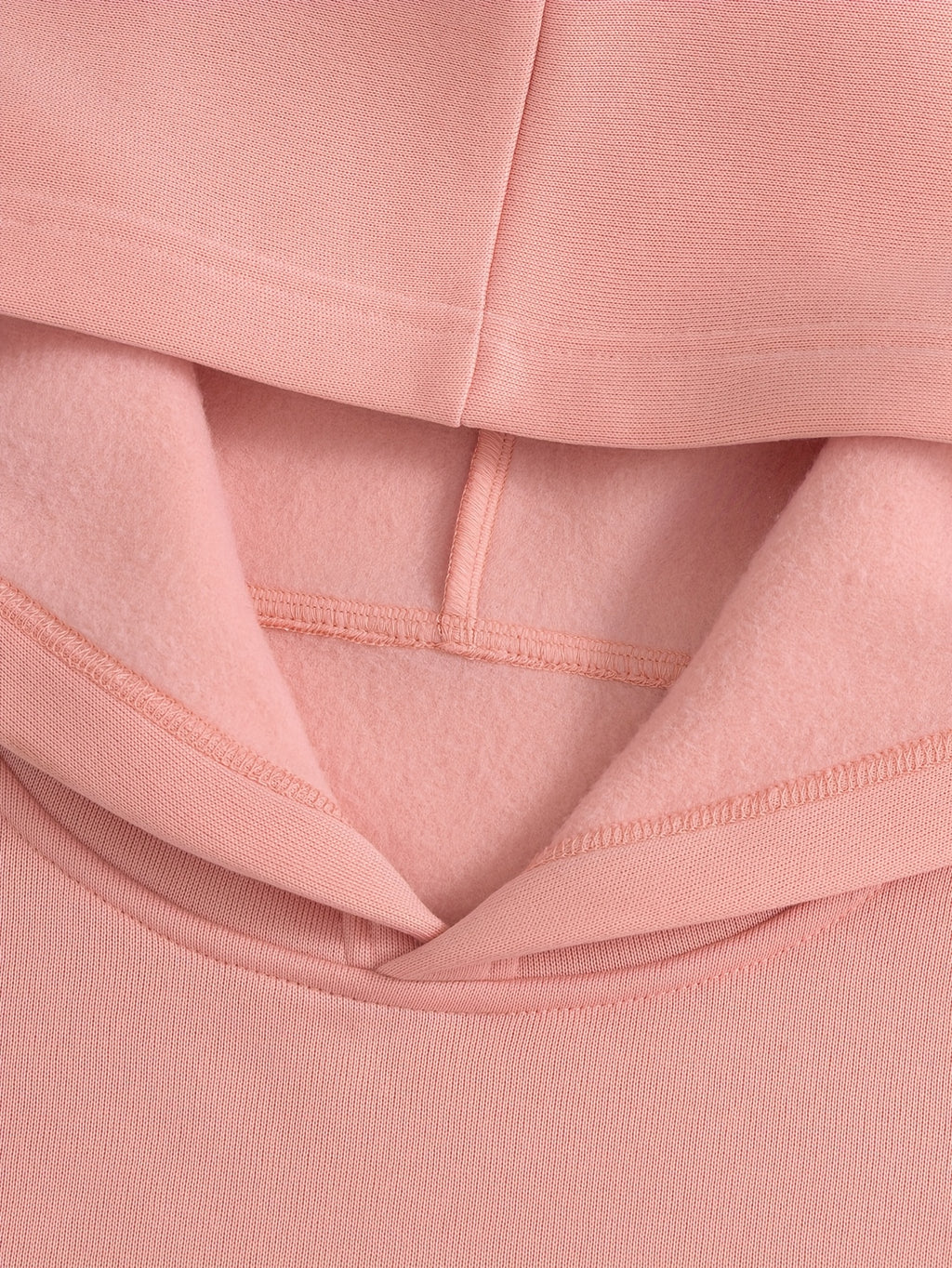 D92 - Loose Fit Hooded Sweatshirt, Fashionable and Versatile "Patience" Letter Graphic Print Hoodie, Spring and Autumn, Women's Apparel L16284 - Pink Color