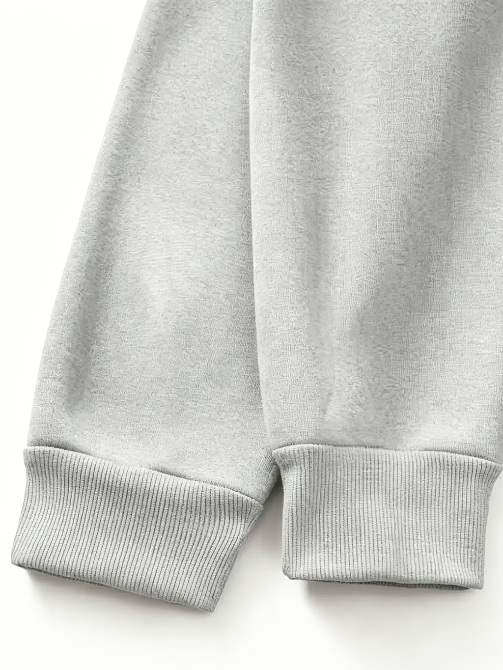 Men's Fashion Trendy Casual Solid Color Hooded Sweatshirt - Light Grey
