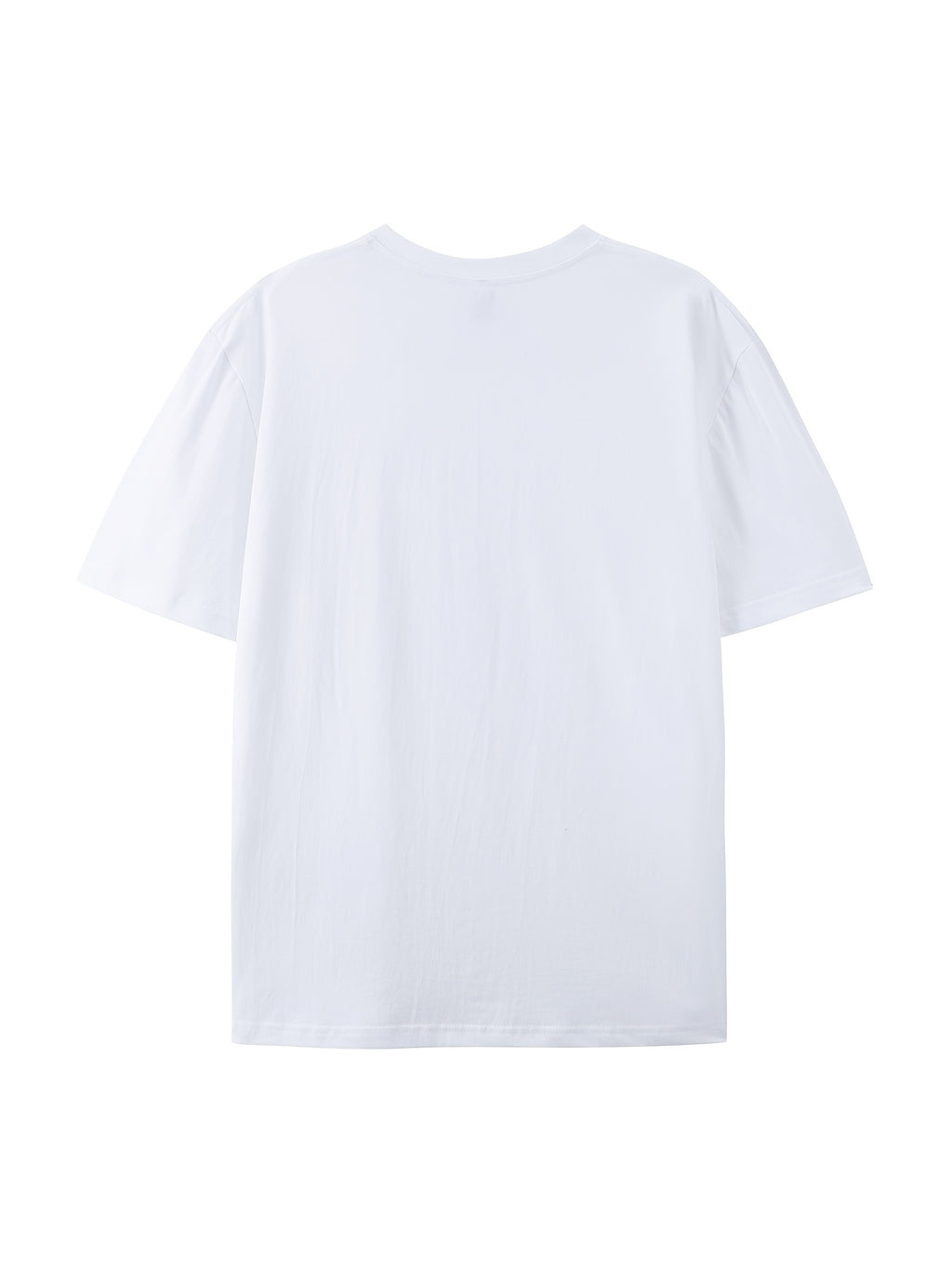 100% Women'S Round Neck Casual Summer Top, Breathable Spring/Summer/Fall T-Shirt (Machine Washable), Suitable for Casual Outfits, Women'S Pure Short Sleeve T-Shirt, Women'S Round Neck Top - White