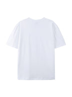 100% Women'S Round Neck Casual Summer Top, Breathable Spring/Summer/Fall T-Shirt (Machine Washable), Suitable for Casual Outfits, Women'S Pure Short Sleeve T-Shirt, Women'S Round Neck Top - White