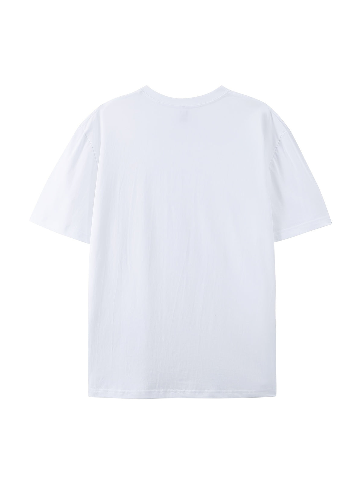 100% Women'S Round Neck Casual Summer Top, Breathable Spring/Summer/Fall T-Shirt (Machine Washable), Suitable for Casual Outfits, Women'S Pure Short Sleeve T-Shirt, Women'S Round Neck Top - White