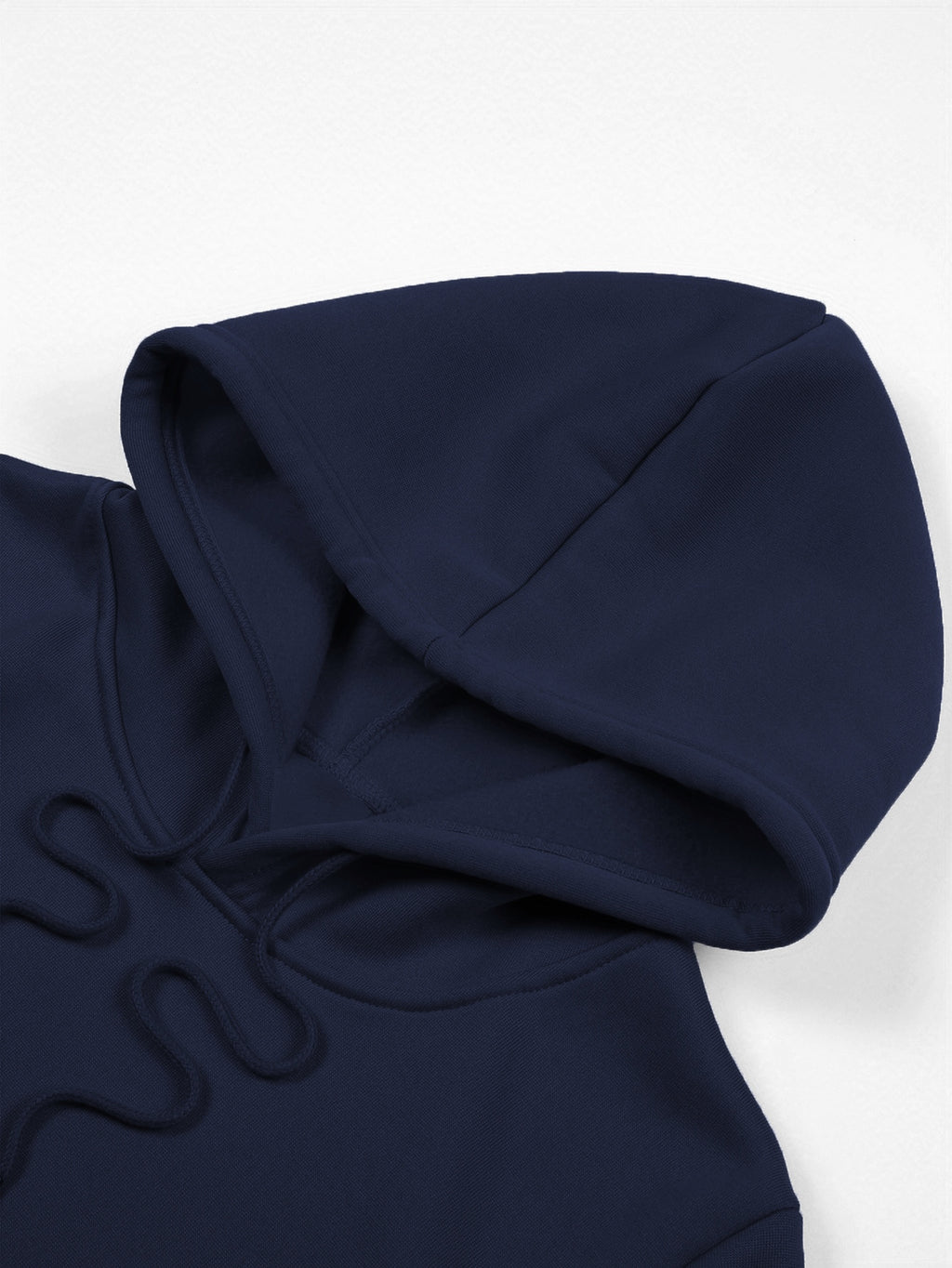 Solid Color Men'S Athletic Hooded Sweatshirt - Regular Fit with Front Kangaroo Pocket, Machine Washable, Casual And Sporty Style, Comfortable for Daily Wear - Casual Long Sleeve with Hood - Navy Color