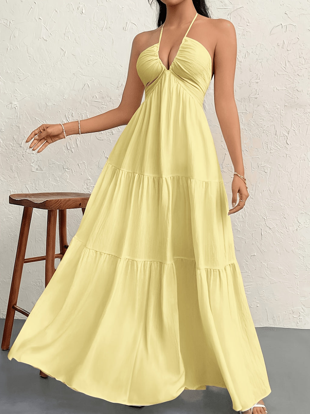 Women'S Dress - Yellow