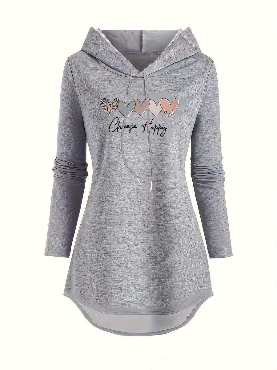Women'S Fashion Long Sleeve Top - Light Grey
