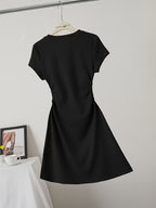 Women'S Stylish Dress - Black