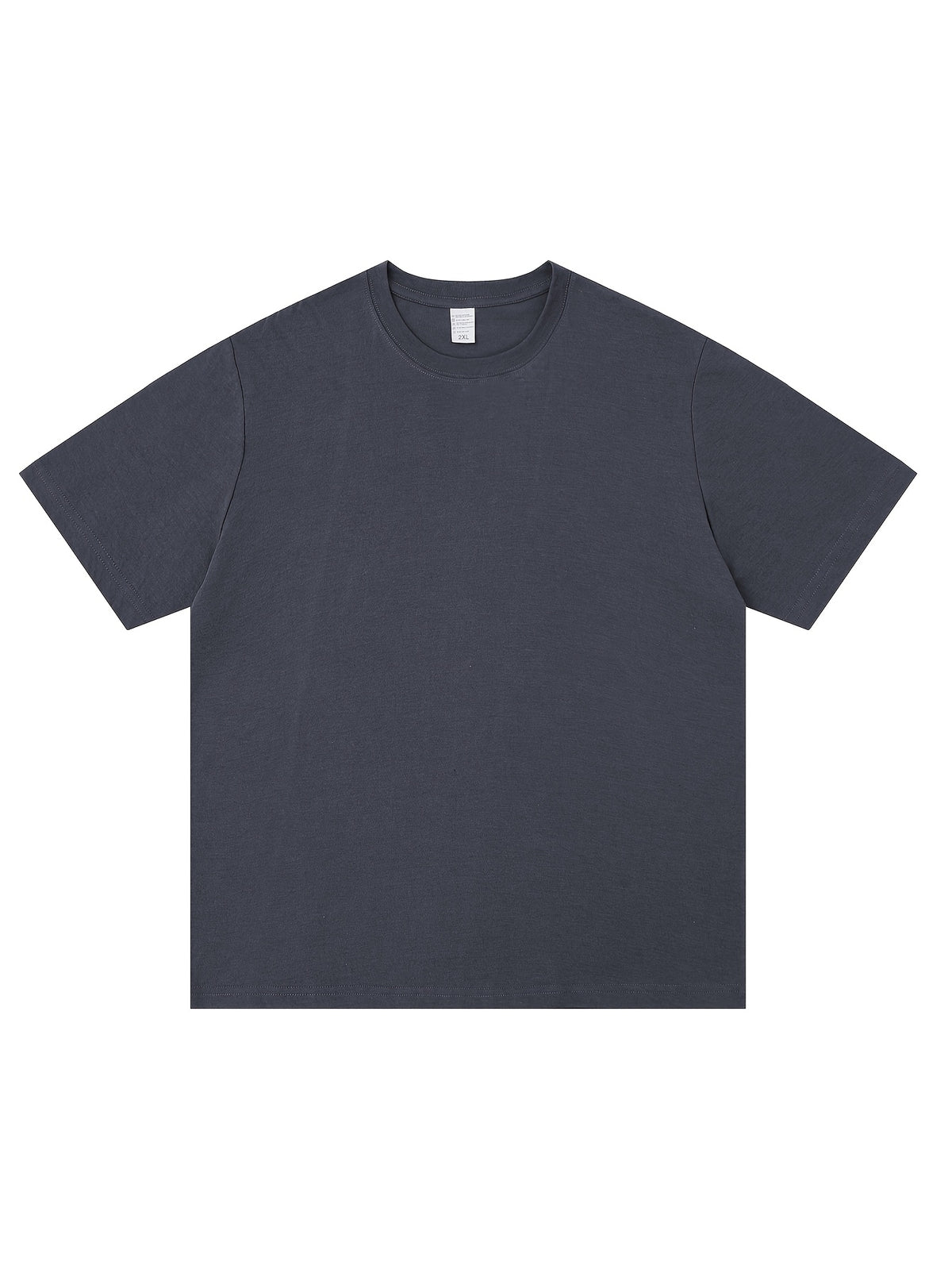 Men'S T-Shirt 6pcs Pc - Pure Short Sleeve Round Neck T-Shirts, Multi-Color Round Neck Design Men'S Basic T-Shirts, Soft And Breathable Comfortable Casual Style Men'S Top, Machine Washable, Suitable for Summer Home Or Daily Wear - Mixed colors