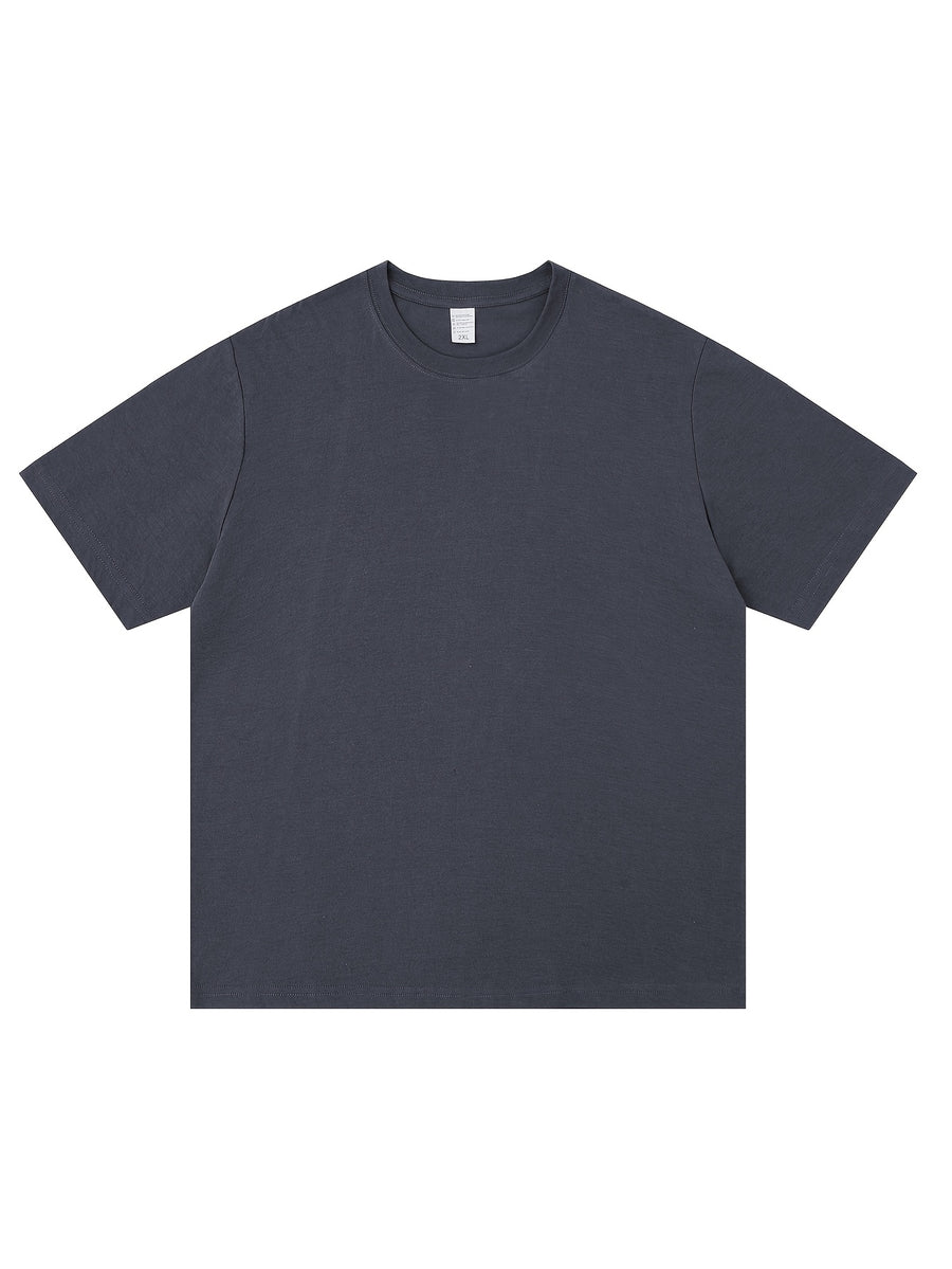 Men'S T-Shirt 6pcs Pc - Pure Short Sleeve Round Neck T-Shirts, Multi-Color Round Neck Design Men'S Basic T-Shirts, Soft And Breathable Comfortable Casual Style Men'S Top, Machine Washable, Suitable for Summer Home Or Daily Wear - Mixed colors