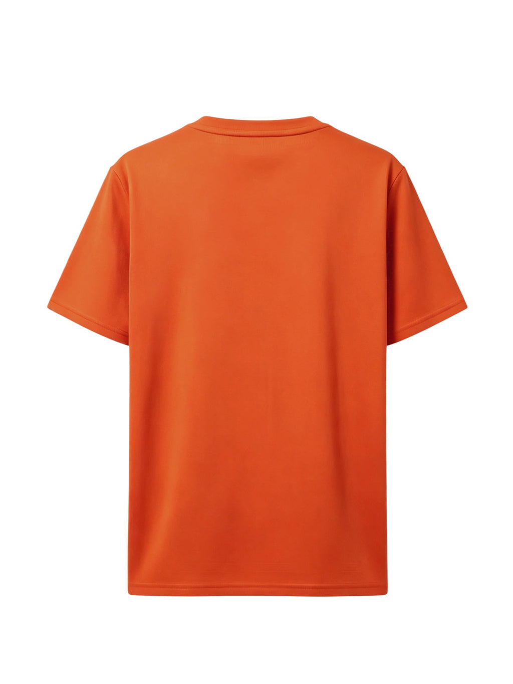 Men'S T-Shirt Short Sleeve, Coconut Letter Print, Easy Casual Style, Summer Vacation Daily Wear, Comfortable And Breathable Top - Orange-Red