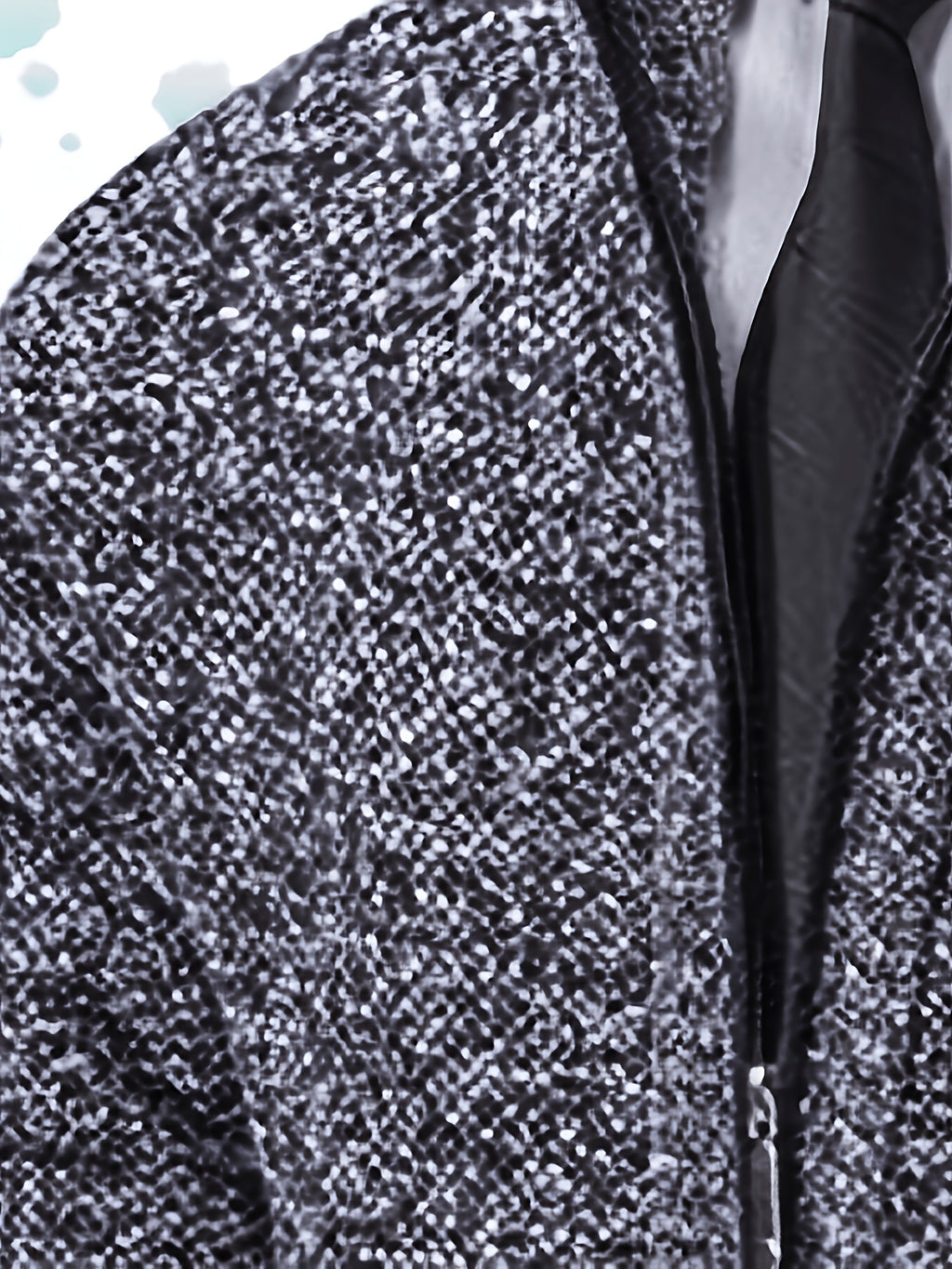 Single Casual Knitted Jacket with Stand-Up Collar And Smooth Zipper, Comfortable And Loose Retro Style, Versatile And Durable for Upper Body. (Includes Jacket) - Dark Gray