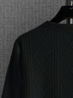 European And American Cross-Border Autumn New Men'S Casual Shirt - Black