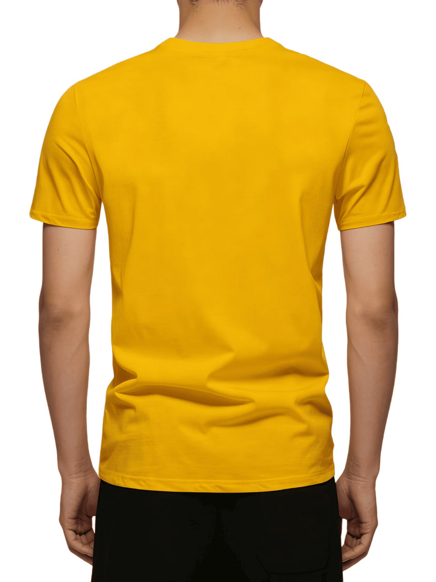 7pcs Men's Pure Crew Neck Short Sleeve T-Shirts, Unisex Basic Short Sleeve Tops, Matching Couple's Style, Comfortable, Soft, Breathable, and Sweat-Wicking, Suitable for Layering or Wearing Alone, Ideal for Sports, Outdoor, Casual, and Commuting - Mix color 5