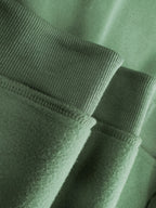 Men's Fashion Hoodie, Loose Fit Casual Top with "Bear" Letter Print, Long Sleeve Sweatshirt with Kangaroo Pocket, Casual Polyester Knit Fabric, Machine Washable, Suitable for Outdoor Casual Wear - Pea Green Color