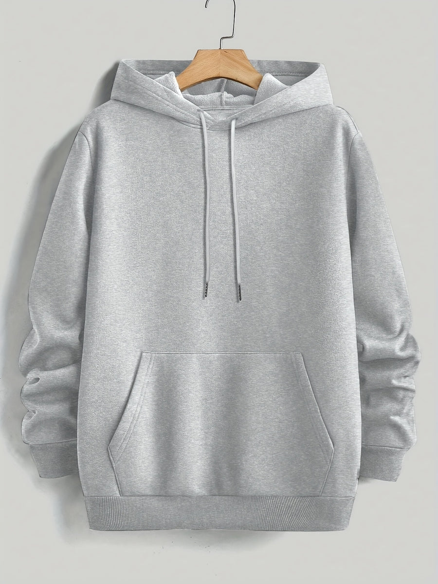 Men's Hooded Sweatshirt with Color-Block Patchwork Design, Print, and White Drawstring. Fashionable Pullover Long-Sleeve Sweatshirt for Daily Shopping, Lounging, and Outings - Multicolor 7