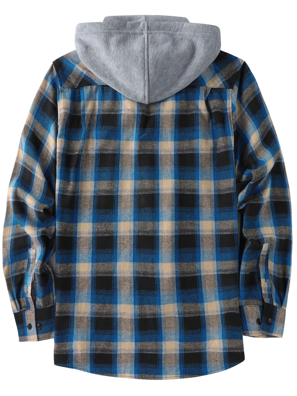 Men's Hooded Sweatshirt - Grid 7