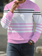 Men'S Autumn Winter New Long Sleeve Sweatshirt Men'S Casual Trendy Brand Men'S Round Neck Sweatshirt - Mixed Color 3