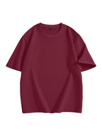 JEEP Men'S 100% Short Sleeve T-Shirt, Casual Fashion Comfort Sports Tee for Summer - Claret-1