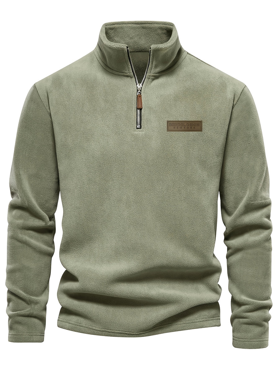 Autumn Winter Ultra-Soft Fleece Top, Excellent Warmth, Effortlessly Creating American Street Trendy Style, New Season - Mint Green