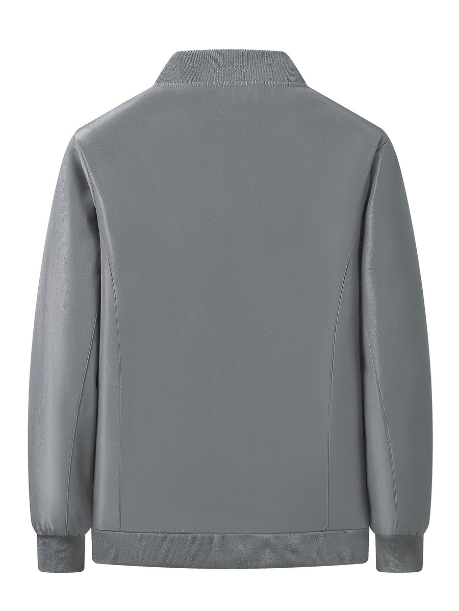 Claude Men's -Lined Jacket for Autumn/Winter - Light Grey