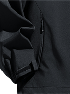 Men'S Jacket, Spring Autumn Outdoor Sports Casual Hooded Windproof Trendy Coat, Mountaineering Wear, Trench Coat - Black