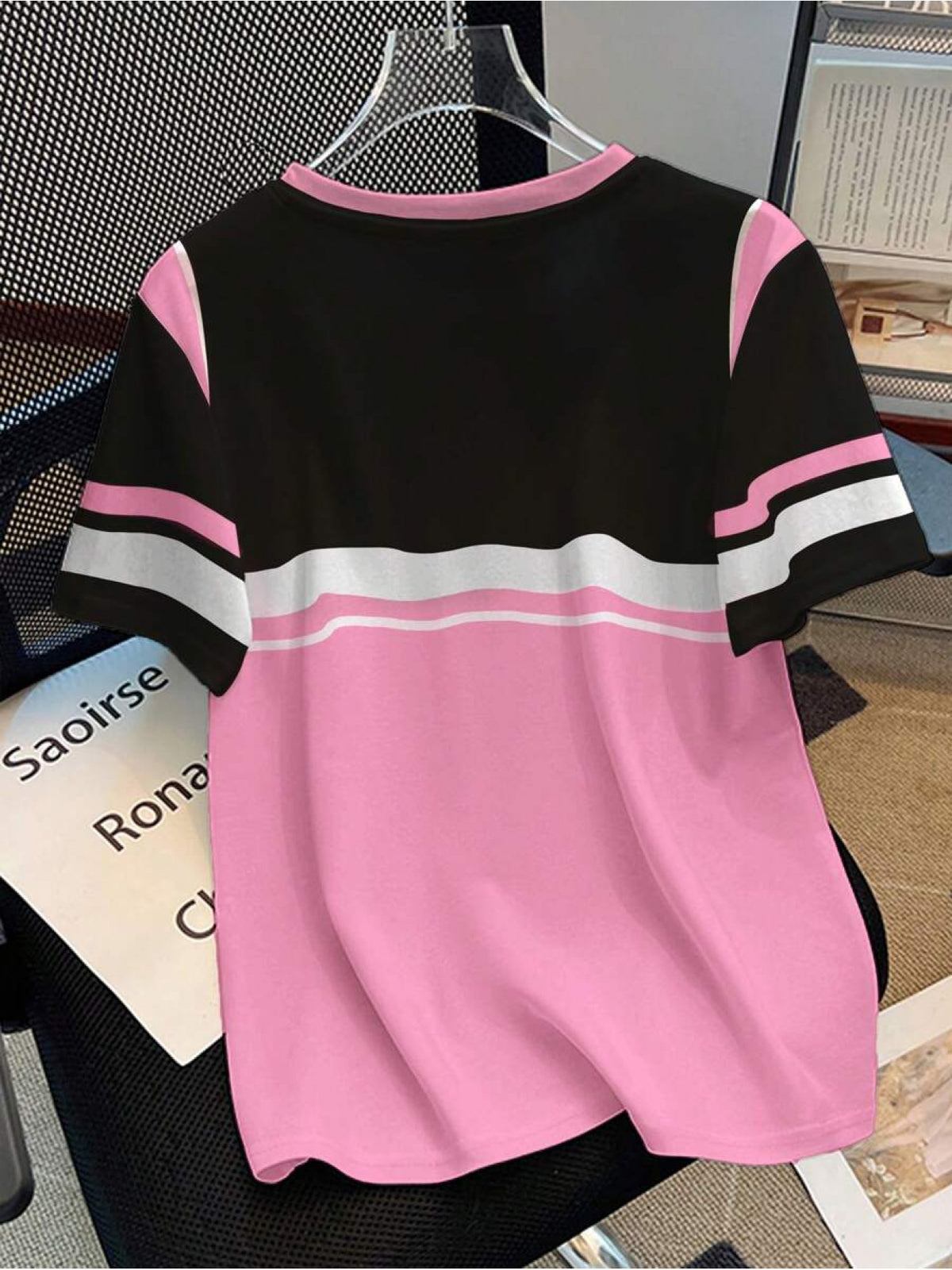 Plus Size - Plus Size - Women'S Round Neck Printed Jersey T-Shirt - Round Neck Casual Top - Lightweight Jersey T-Shirt Suitable for All Seasons - Multicolor