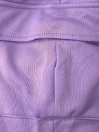 Japanese Style Printed Cargo Shorts 2Pcss Set, Loose Wide-Leg Bermuda Shorts with Leg-Smoothing Cut, Elastic Drawstring High-Waist Comfortable Fit, Soft Breathable Fabric Suitable for Street Outings, Campus Commute, And Home Walks - Purple + Purple