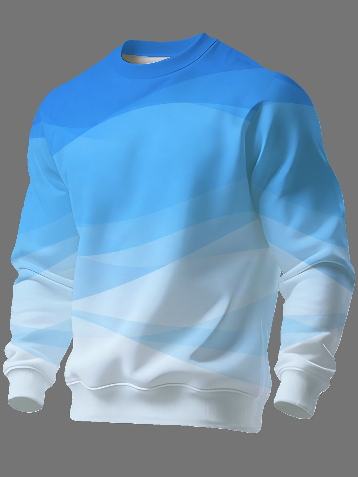 Round Neck Sweatshirt Trendy Brand Hot Style Men'S Long Sleeve 2026 Autumn Winter Men'S Round Neck Sweatshirt - Mixed colors