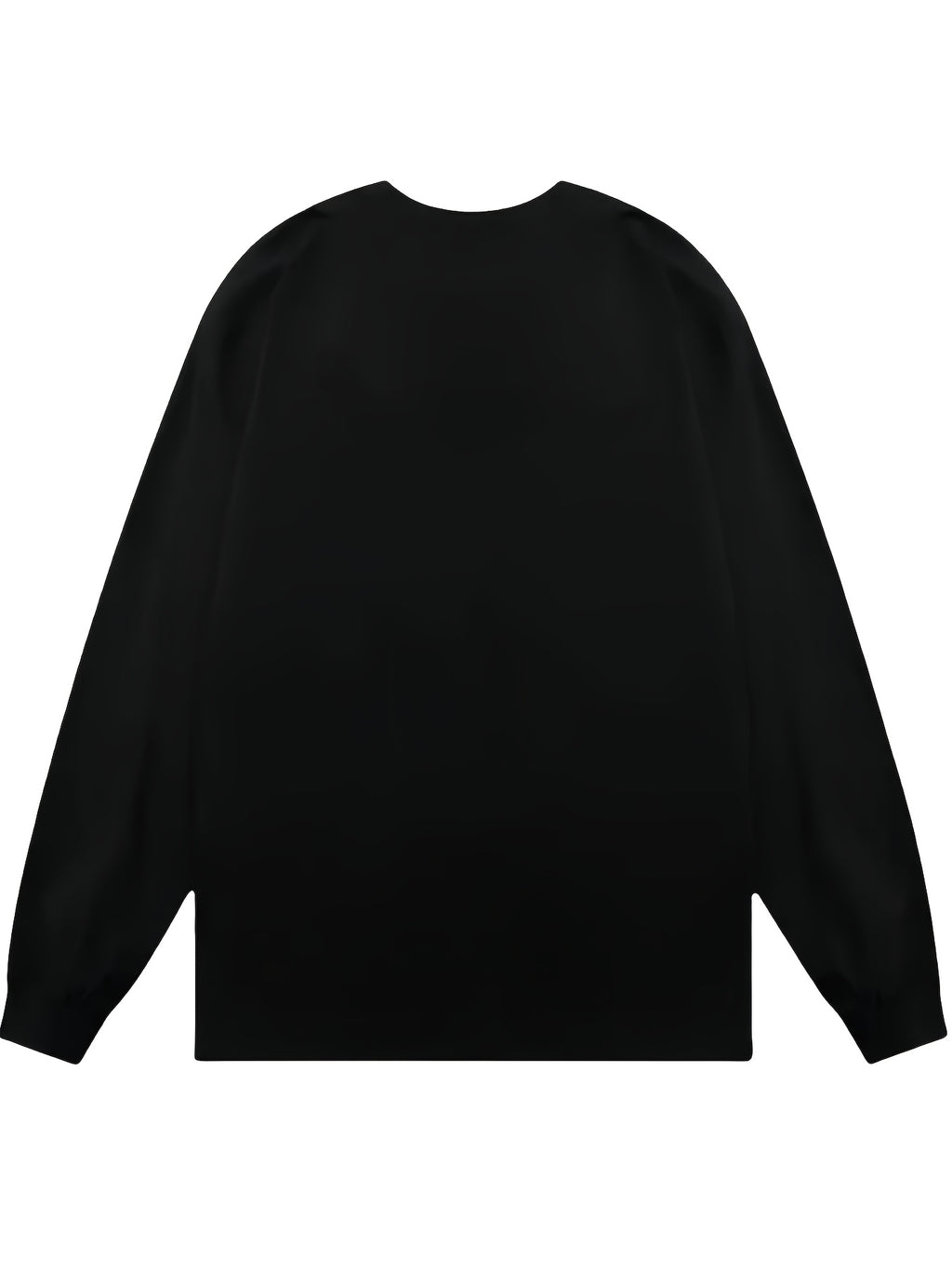 3-pc Men'S Crew Neck Long Sleeve T-Shirts for Spring And Autumn, Pullover Base Layer Shirts for Casual Daily Wear, Sports, And Jogging - White+Black+Black