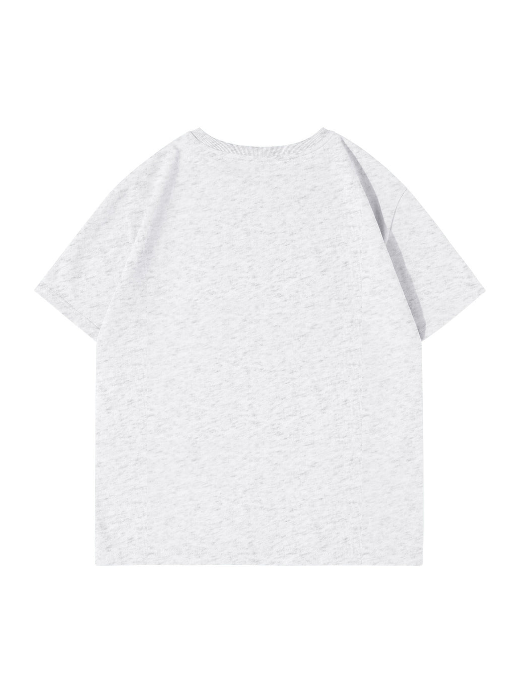 100% Men'S Summer Casual T-Shirt, Loose Fit - Beige gray