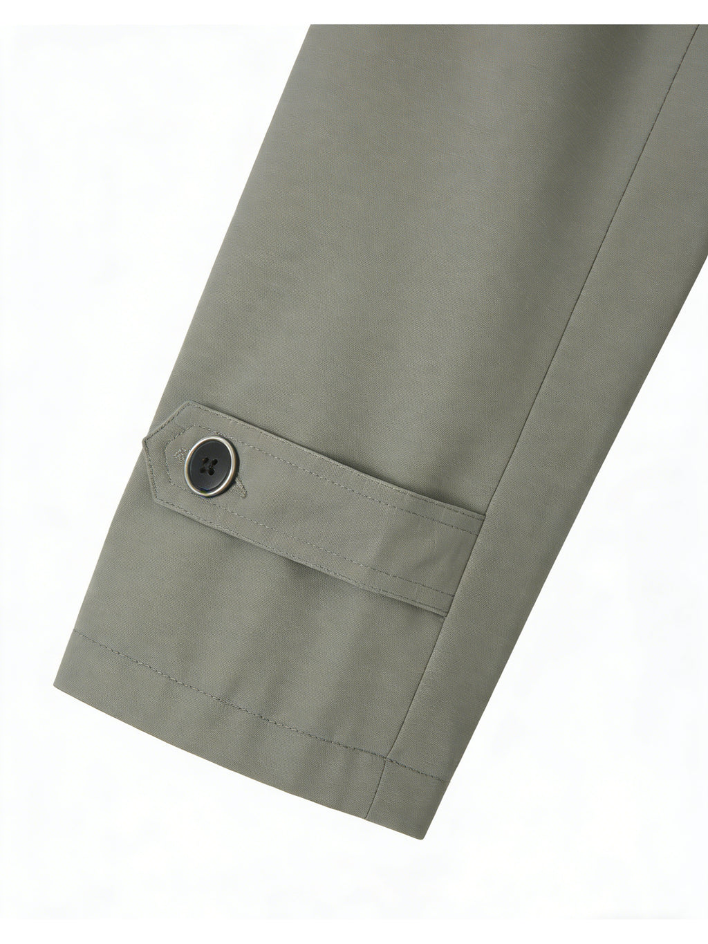 Men'S New Spring/Autumn Season Western Mature Stable Men'S Commute Fashion Trendy Meeting Solid Color Casual Durable Wear-Resistant Design Style Trench Coat Versatile Top Texture - Gray Green