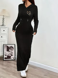 Fashionable Dresses for Women'S Clothing - Black