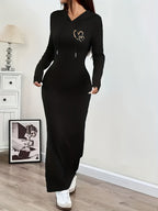 Fashionable Dresses for Women'S Clothing - Black