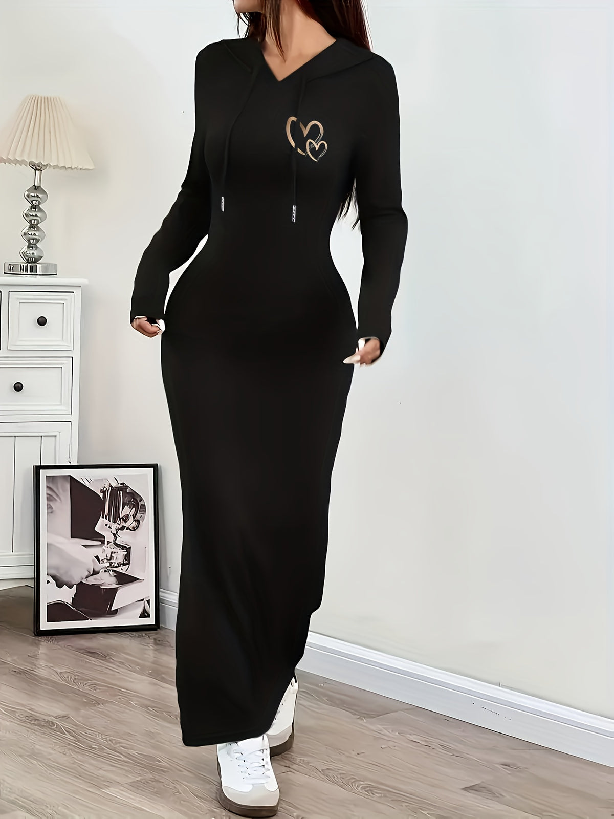 Fashionable Dresses for Women'S Clothing - Black