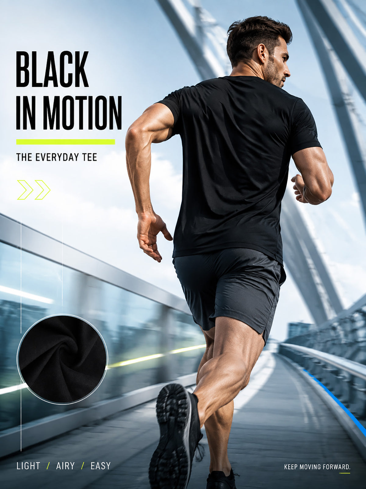 7pcs Men's Short-sleeved T-shirts, Basic Solid-colored Tops, Lightweight, Breathable, and Comfortable Round-neck T-shirts, Suitable for Daily Casual Wear, Work, and as Gifts - Black 7pcs