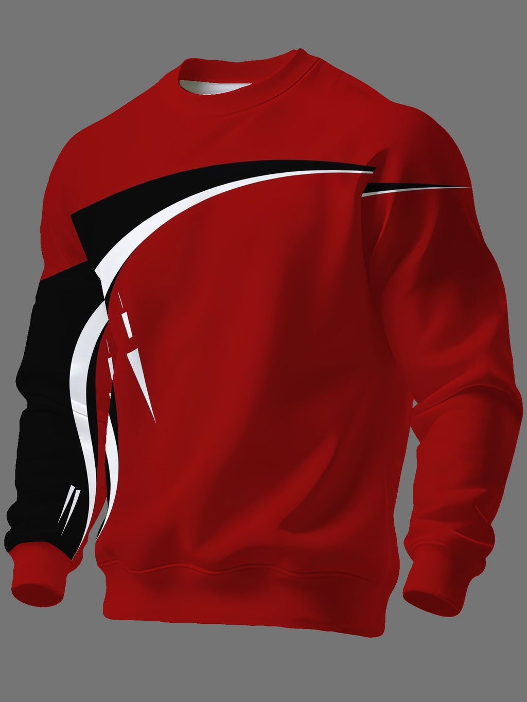 Round Neck Long Sleeve Sweatshirt Men'S Spring Autumn Fashion Round Neck Sweatshirt - Mixed colors